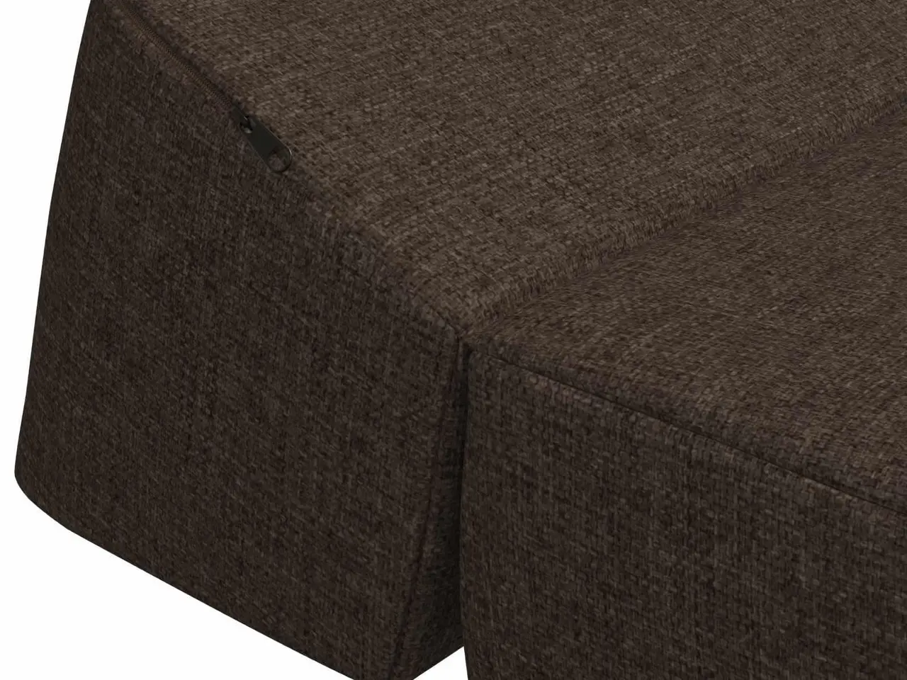 Billede 5 - Foldbar sovesofa i stof - gråbrun 120 × 60 × 49 cm