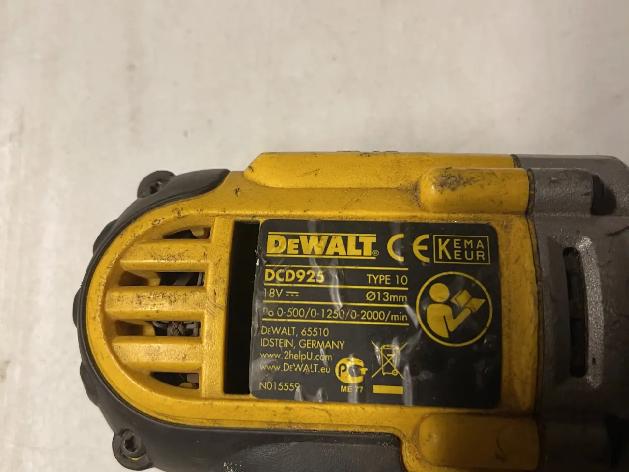 Billede 2 - Dewalt boreskruemaskine m moment og slag