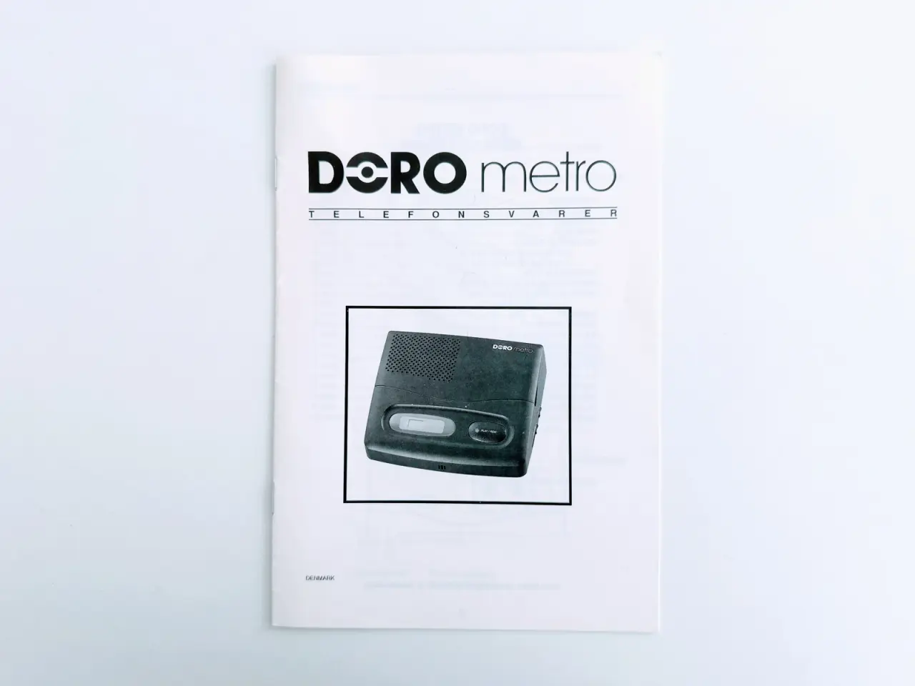 Billede 12 - DORO Metro telefonsvarer, velholdt + velfungerende