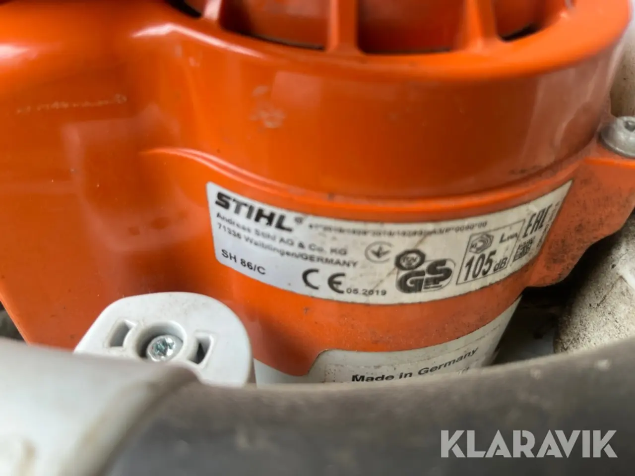 Billede 6 - Løvblæser Stihl SH 86 C
