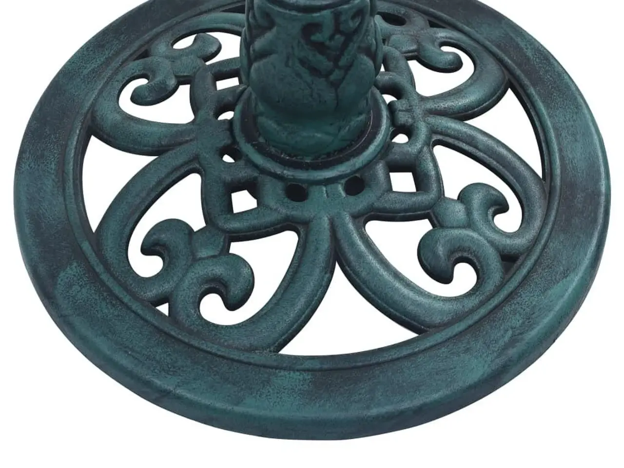 Billede 6 - Fuglebad med springvand 50 × 91 cm - plastik, grøn