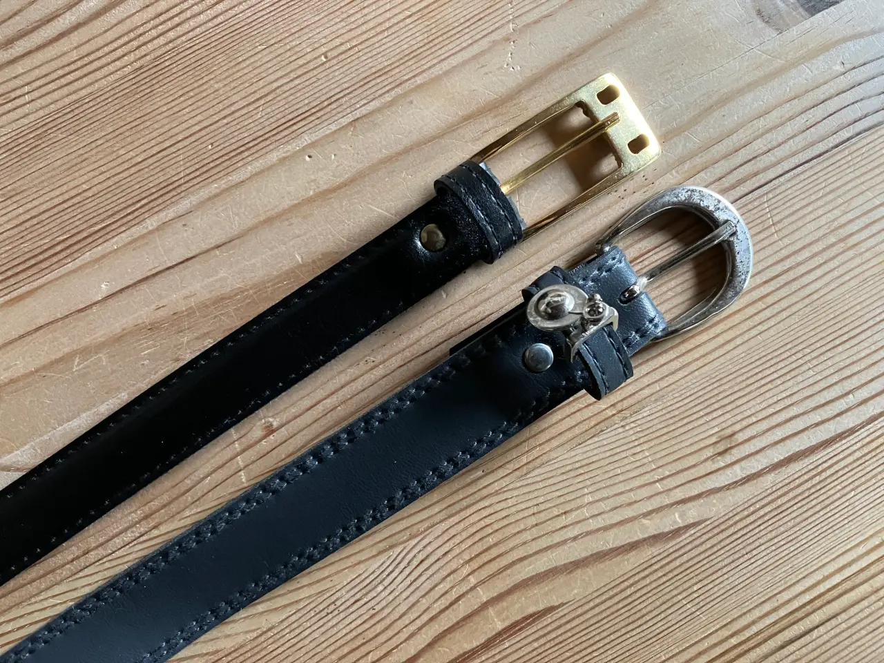 Billede 4 - 3 bælter, skindbælte fra bit'avant accessories