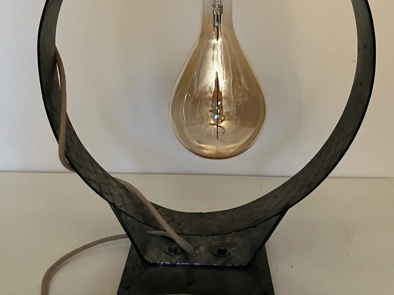 Billede 1 - Bord lampe i jern
