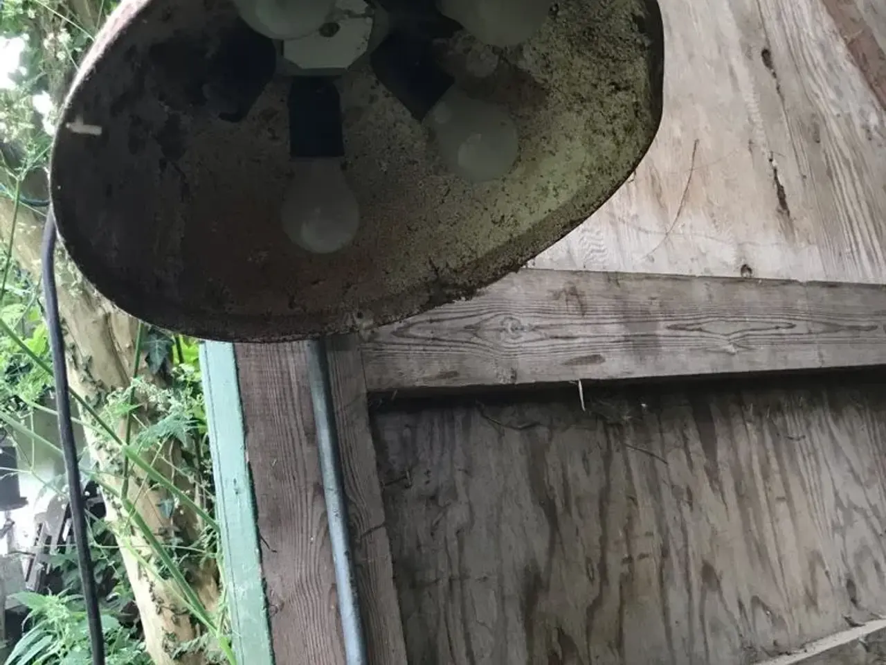 Billede 1 - Rustik arbejdslampe