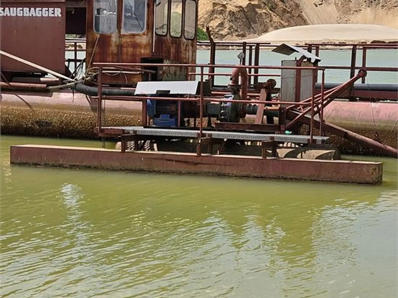 Billede 9 - ABC 25 m Sand Dredger - Senne Saugbagger / Sand dredger / Sandsugerpram