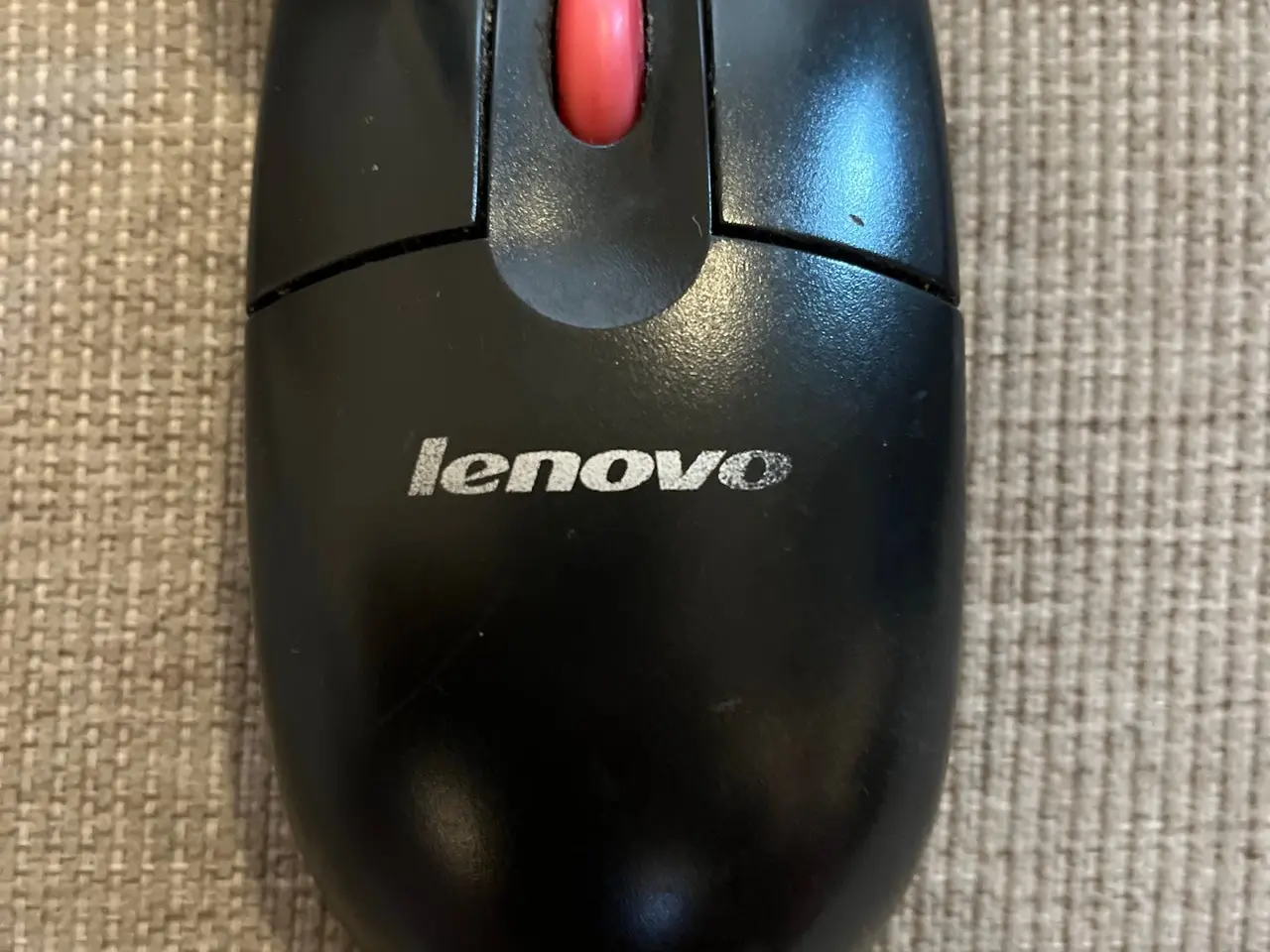 Billede 2 - Lenovo Mus MO28UOL USB Wired Mouse Sort
