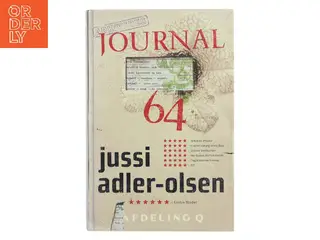 Journal 64 af Jussi Adler-Olsen (Bog)