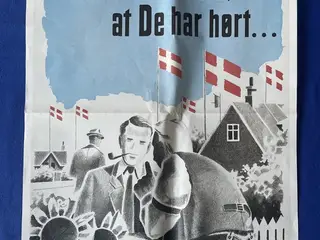 Plakat - KOPI - Krigsaviserne 9. - 1999 - Fortæl ikke videre.