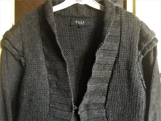 Flot, kort cardigan, mrk. Pulz Jeans
