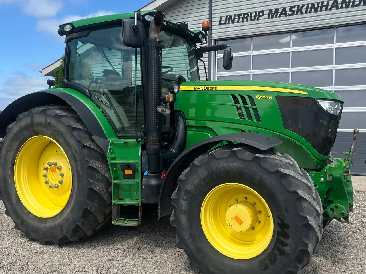 Billede 15 - John Deere 6190R Med luftanlæg & frontlift