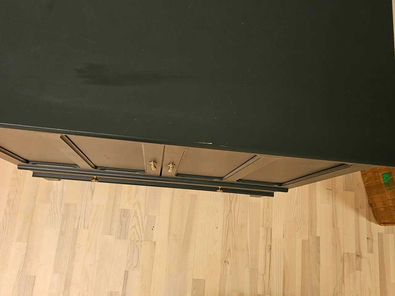 Billede 6 - Skab, mørk blågrøn, 102x101 cm
