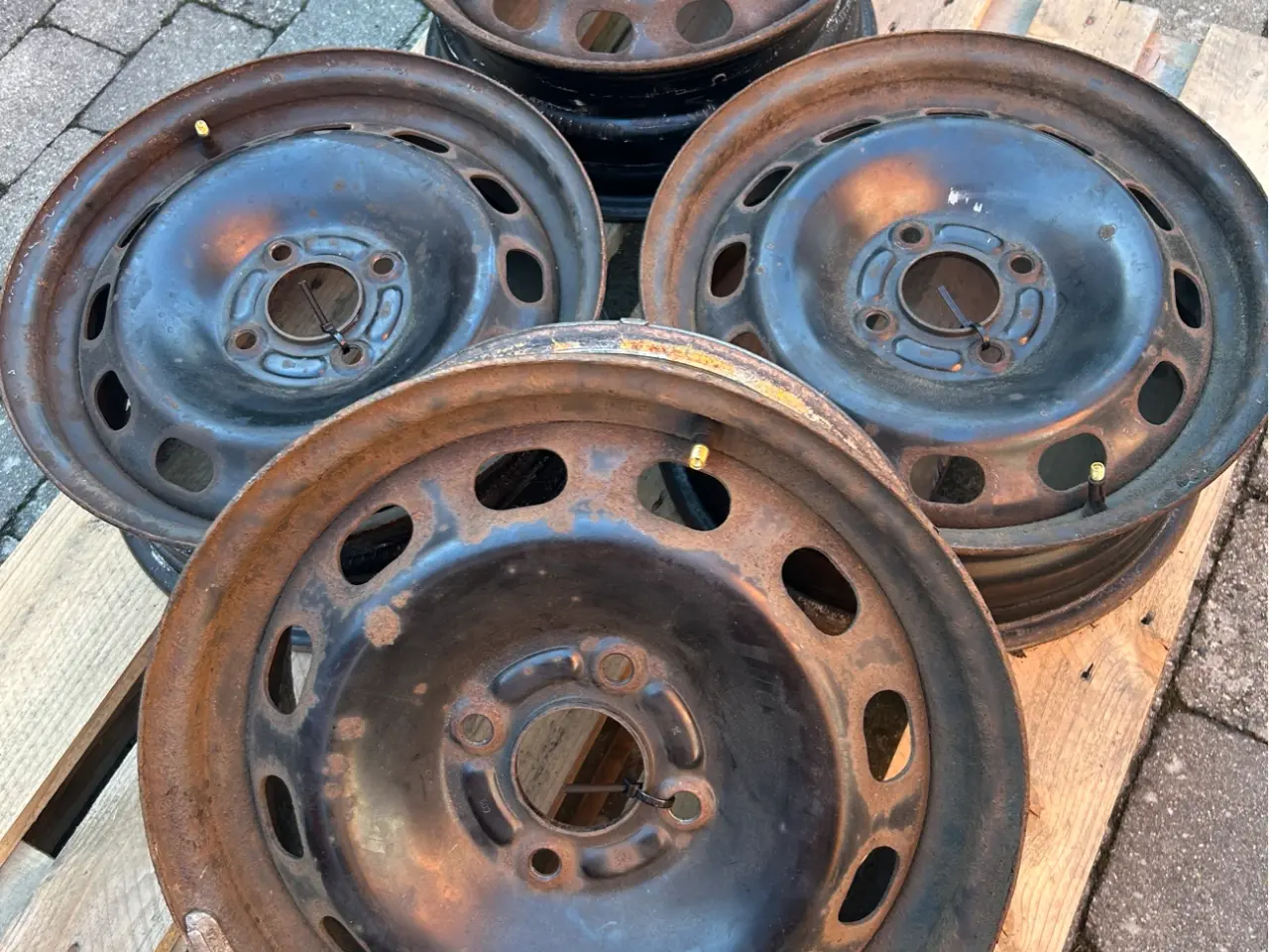 Billede 1 - 15” stålfælge 4x108