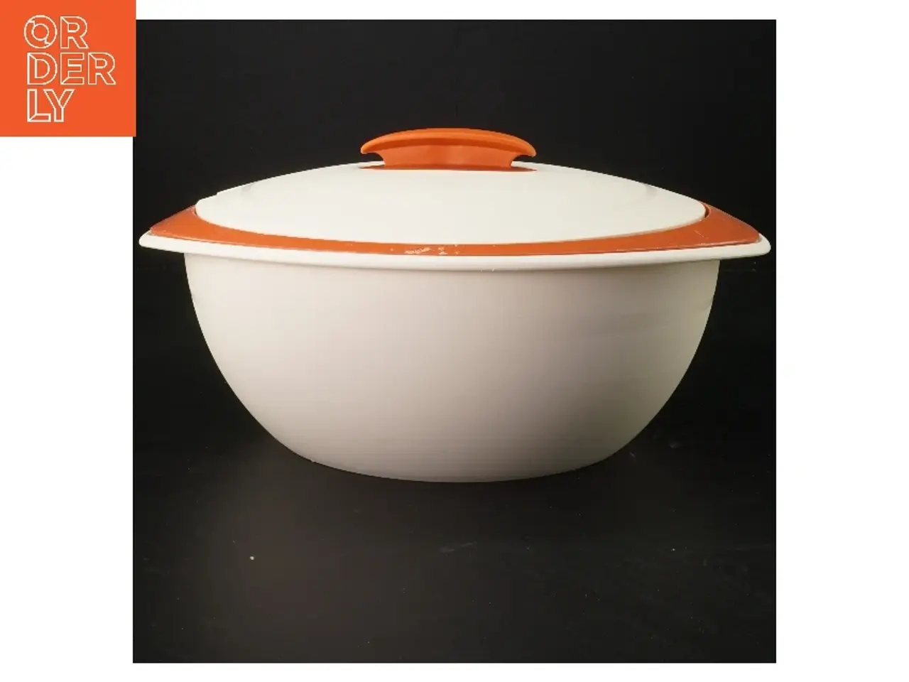 Billede 1 - Tuppervare serveringsskål med låg (str. 32x12,5 cm)