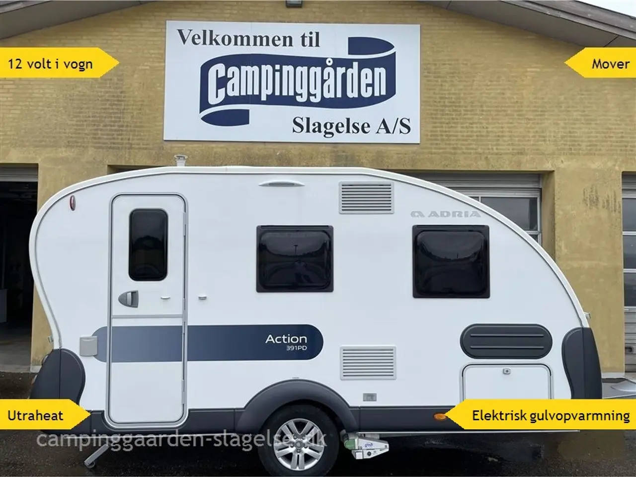 Billede 1 - 2022 - Adria Action 391 PD Lille udenpå – stor på oplevelser! 😎