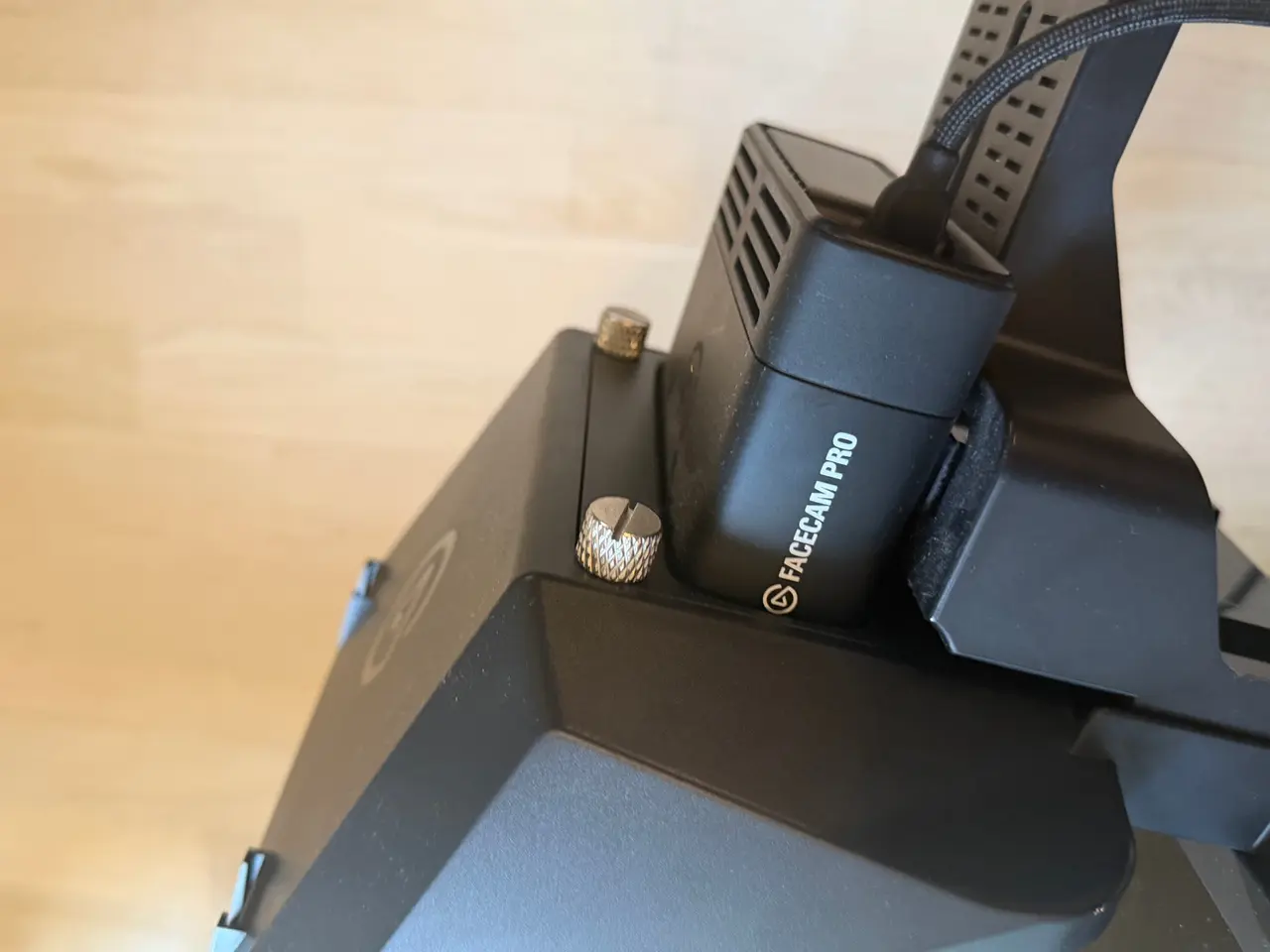 Billede 2 - Elgato Prompter + Facecam Pro + arm – komplet sæt