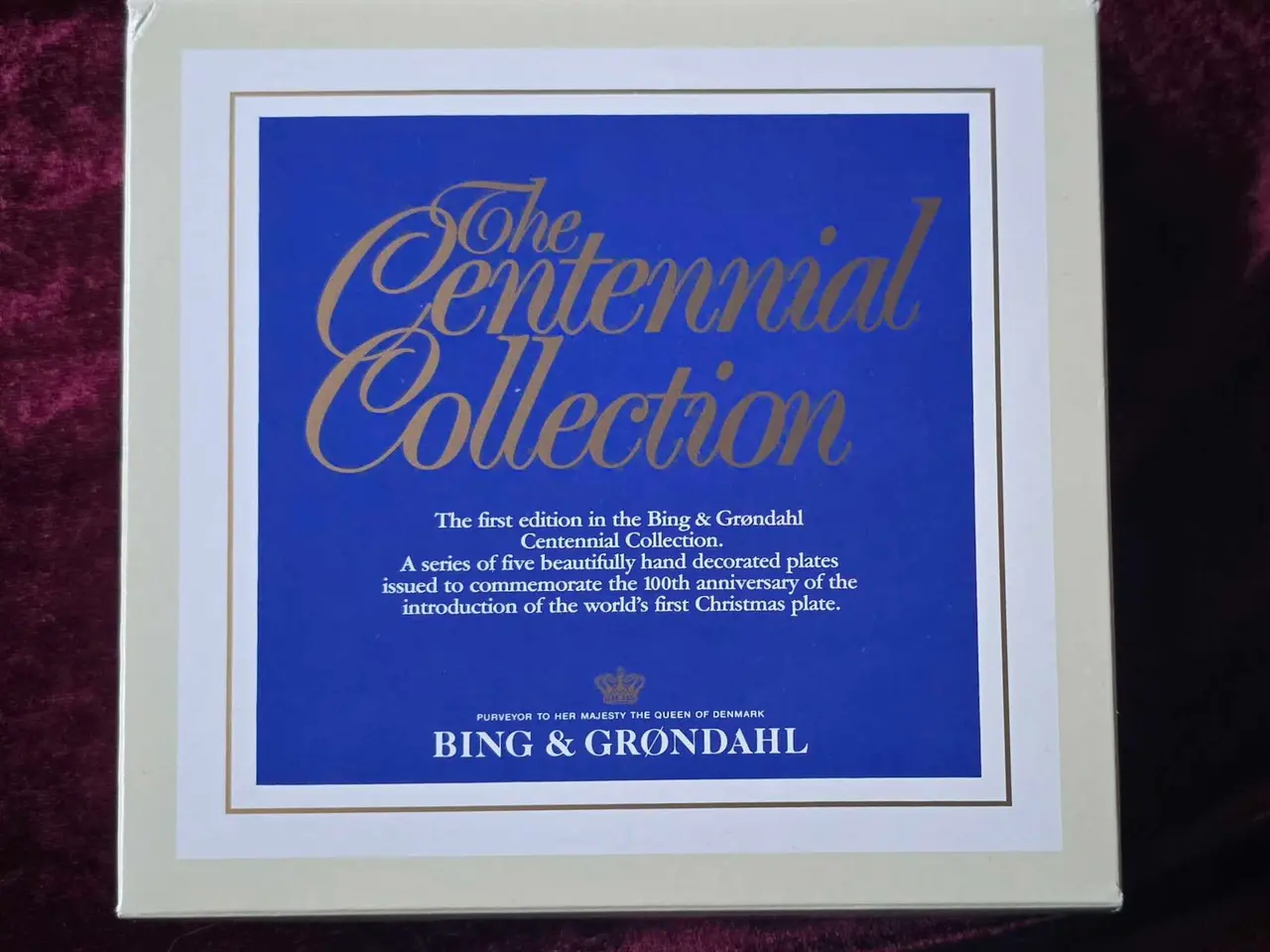 Billede 2 - Bing & Grøndahl Jubilæumsplatte 1963 (1993)