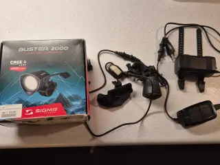 Cykellygte Sigma Buster 2000 – super lysstyrke