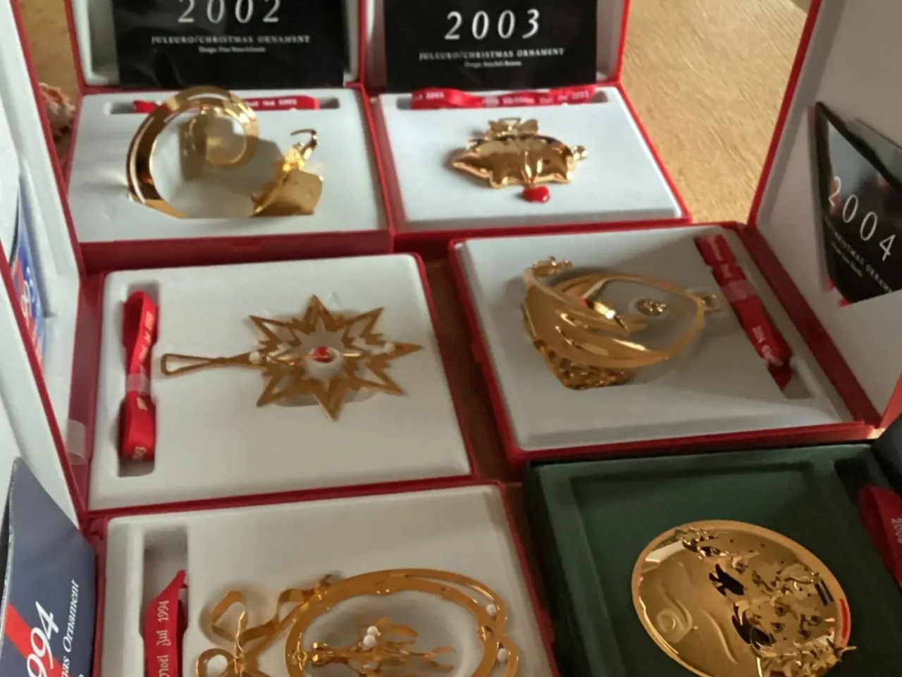 Billede 8 - GJ Jule Uroer 6 stk 1993,94, 2002,03,04,06