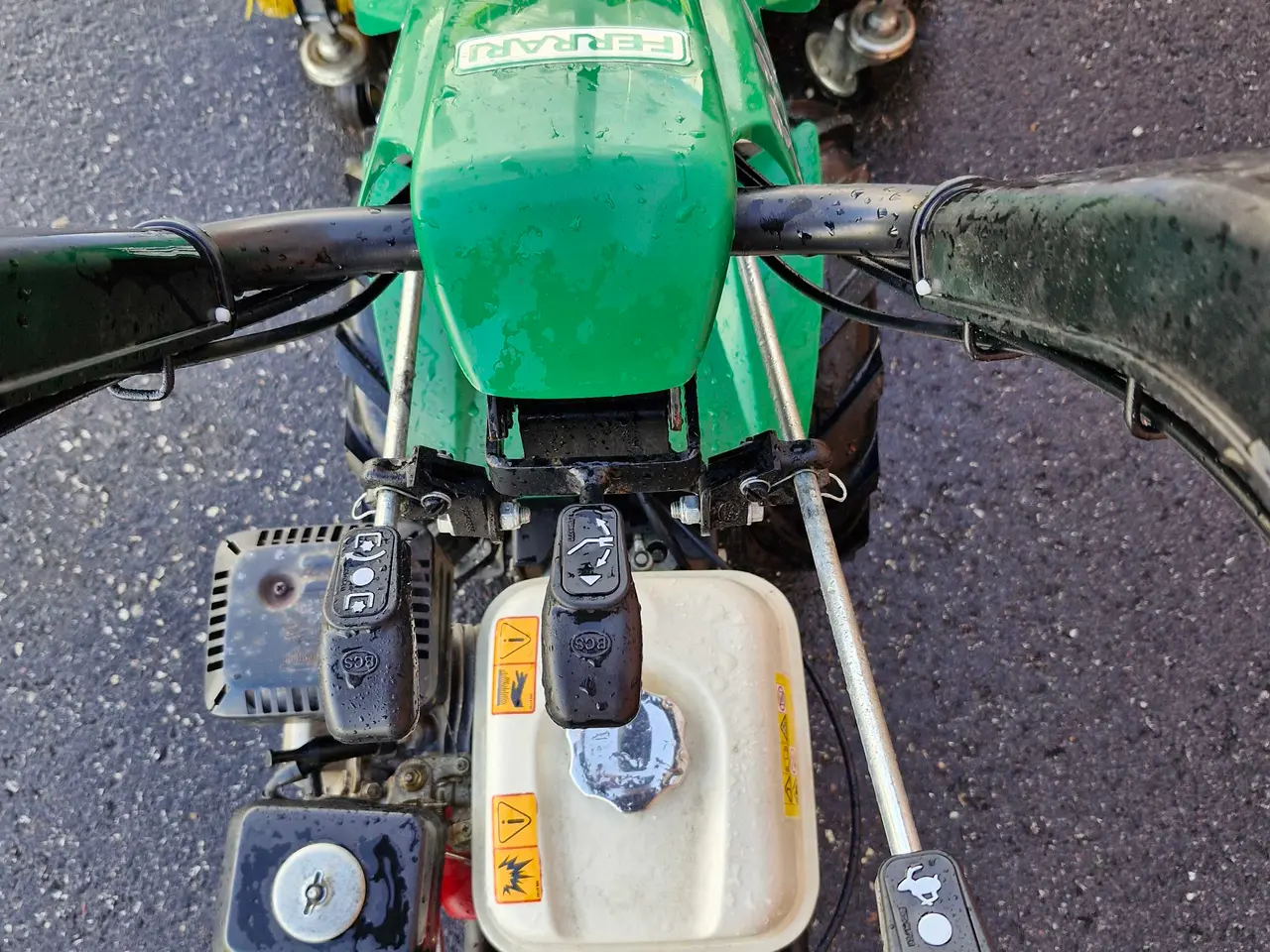 Billede 6 - Ferrari 328 Tohjulet traktor med 100cm kost 