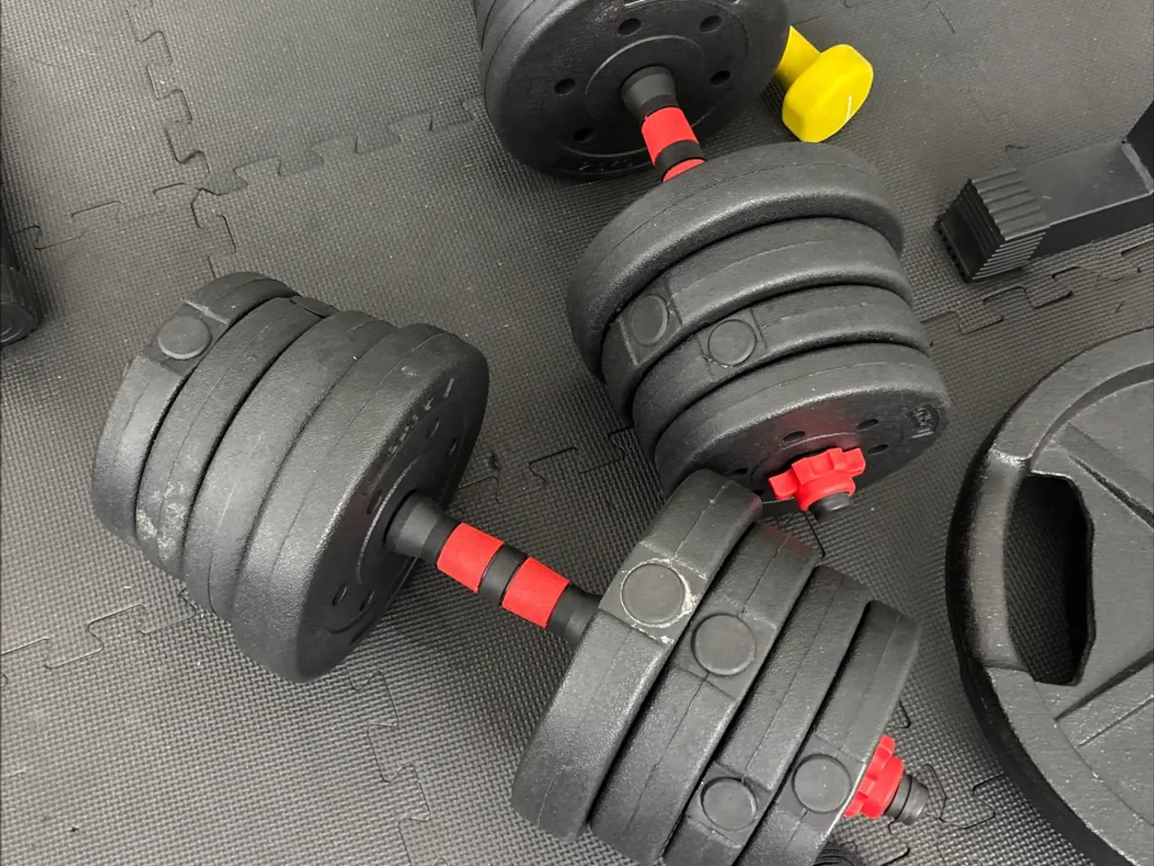 Billede 3 - Vægtstang og bænk, 112,5 kg vægt incl. stang