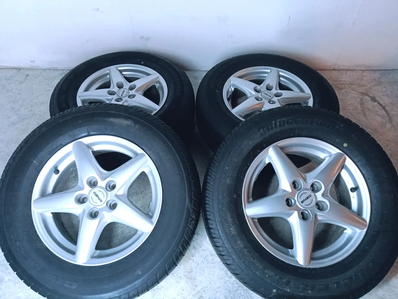 Billede 3 - 5x114,3 16" ET40 nav 71ø Enzo fælge