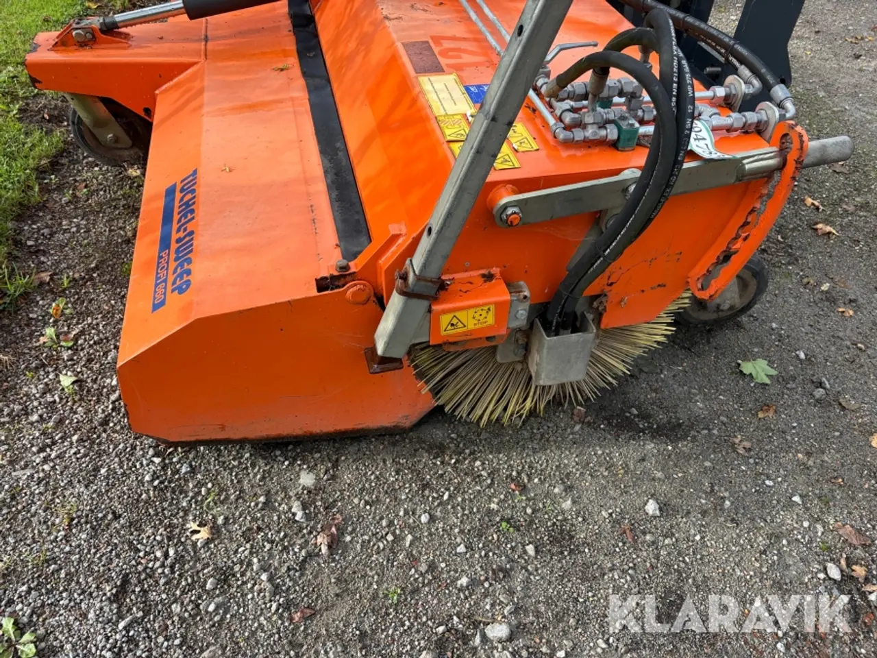 Billede 6 - Hydraulisk kost Tuchel Profi 660-230 med opsamler