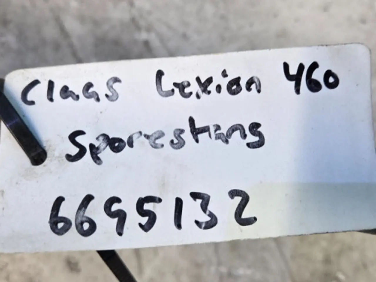 Billede 16 - Claas Lexion 460 Sporestang 6695132