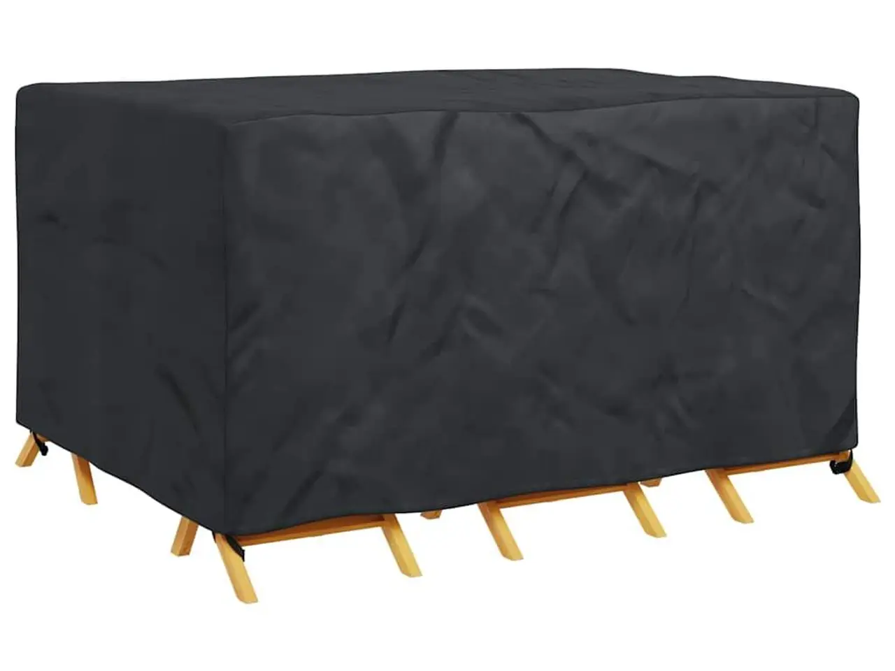 Billede 3 - Møbelovertræk - ensfarvet sort 180 × 140 × 90 cm, 210D vandtæt