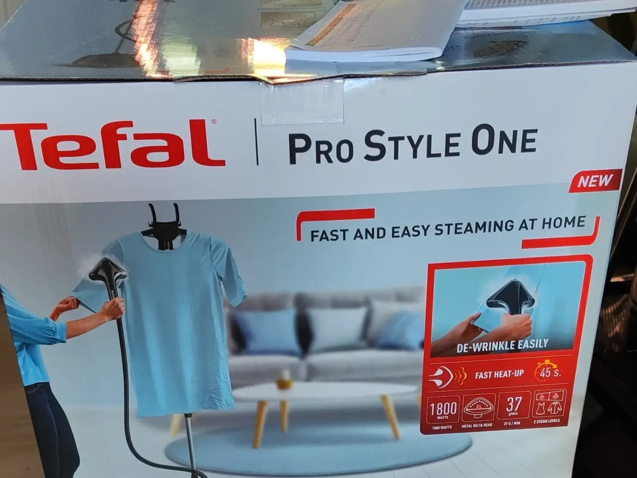 Billede 1 - Tefal Tøjdamper
