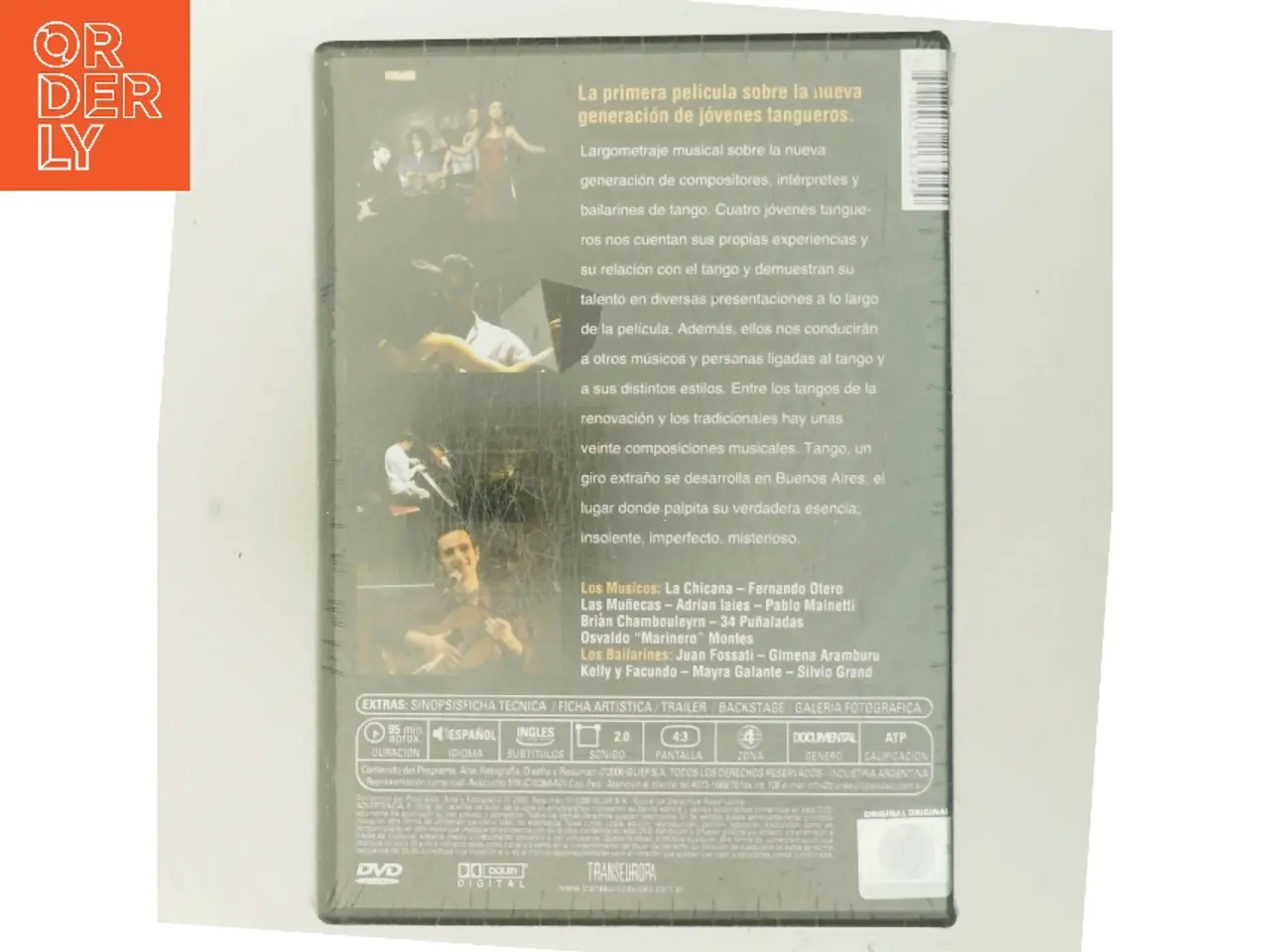 Billede 3 - Tango un giro extrano med Diverse tango-musikere og dansere (DVD)