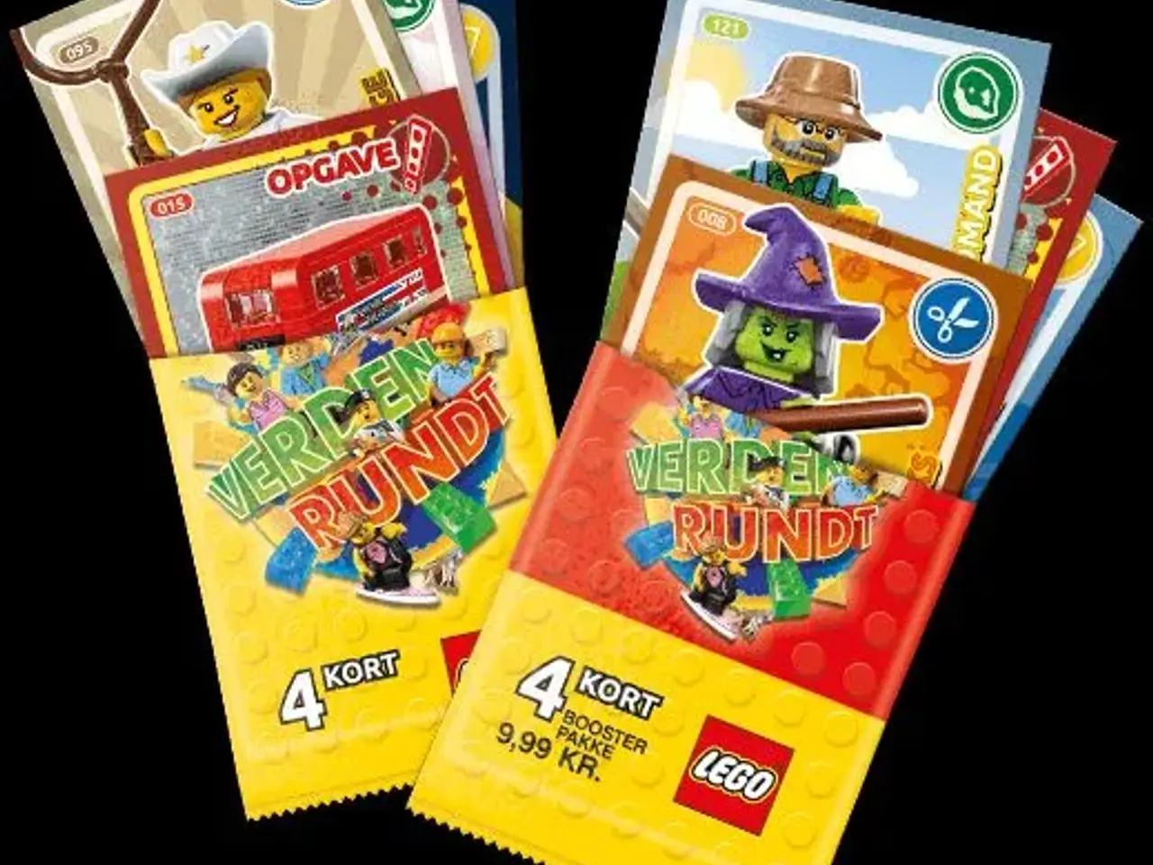 Billede 1 - Lego Samlekort Komplet 144stk