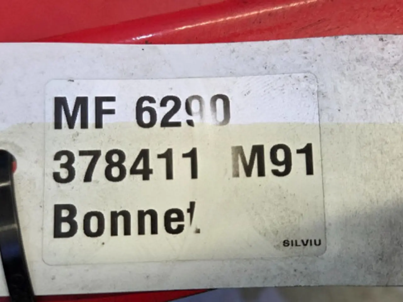 Billede 14 - Massey Ferguson 6290 Motorhjelm 3784113M91