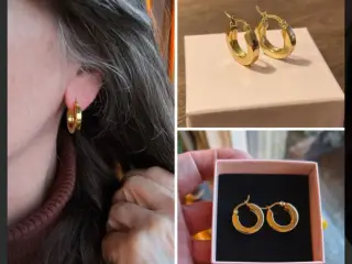 Super flotte hoops øreringe ❤️