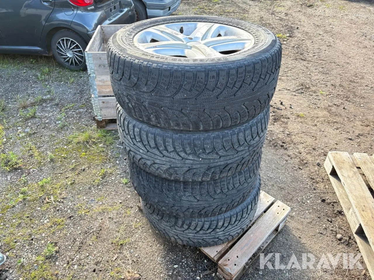 Billede 6 - Vinterhjul Nokian Hakkapelitta - 4 styk (Audi)