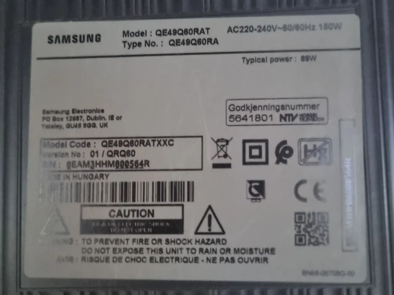 Billede 2 - SAMSUNG 49" Smart TV