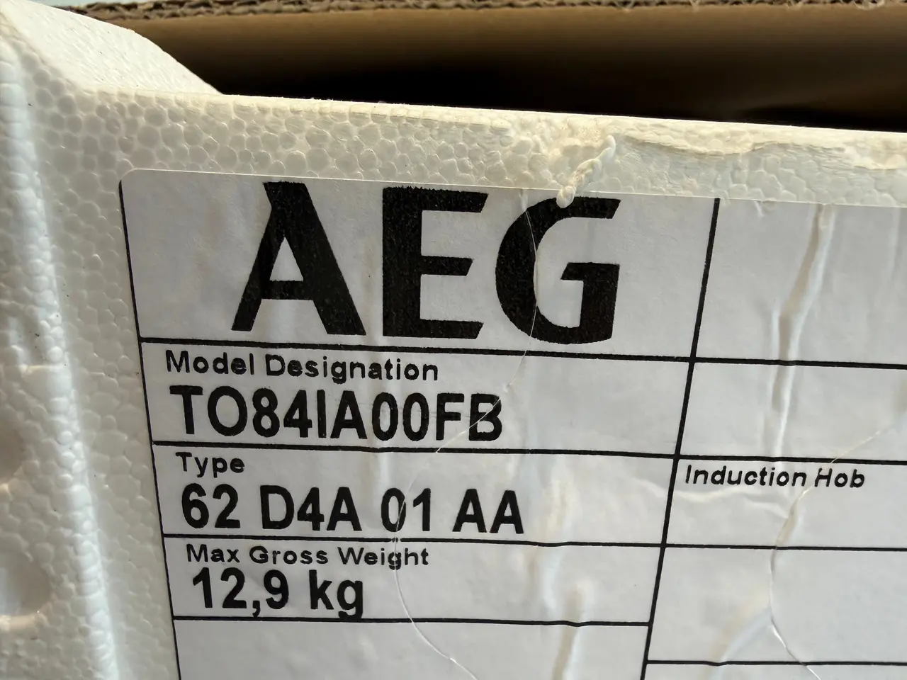 Billede 3 - AEG 5000 serie induktionskogeplade