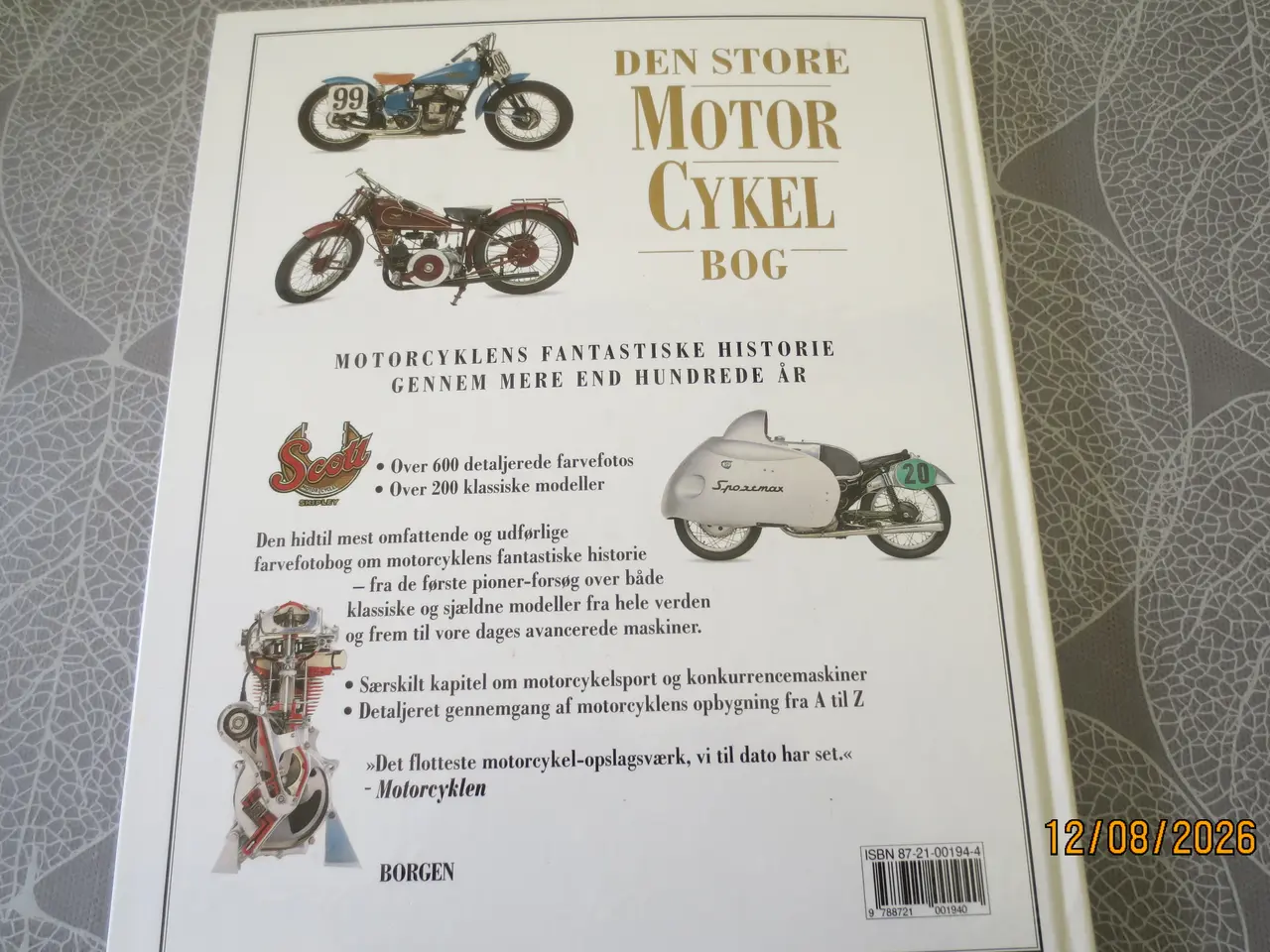 Billede 6 - 1 stk Den store Motorcykel Bog 