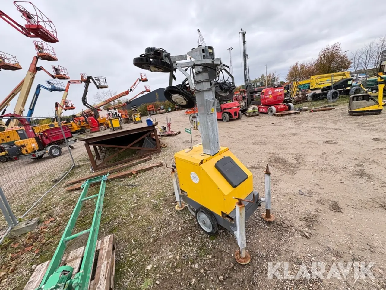 Billede 5 - Teleskoplysmast Atlas Copco