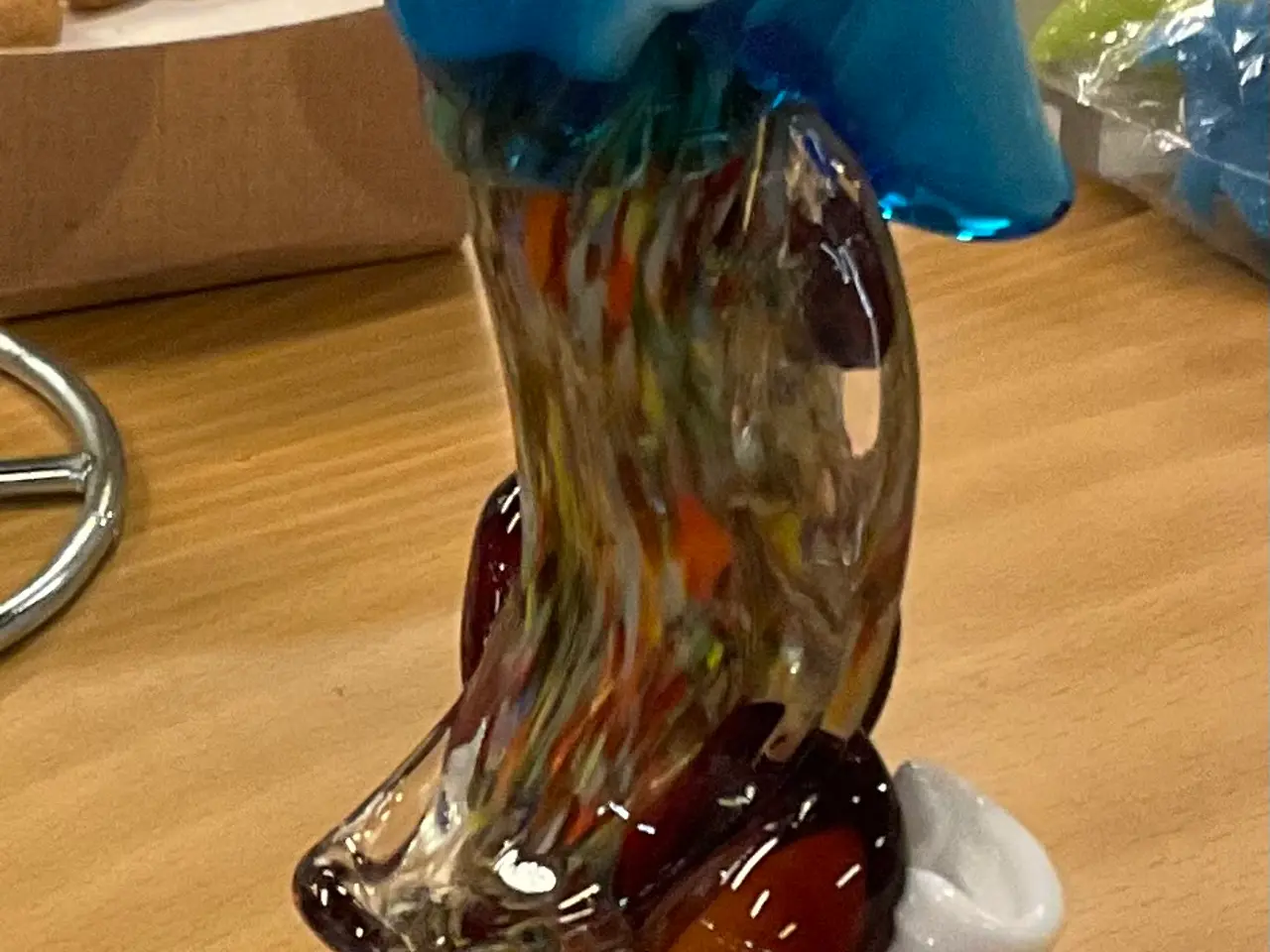 Billede 2 - Morano glas klovn 20 cm. Høj