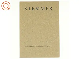 Stemmer af Preben Thomsen (bog)