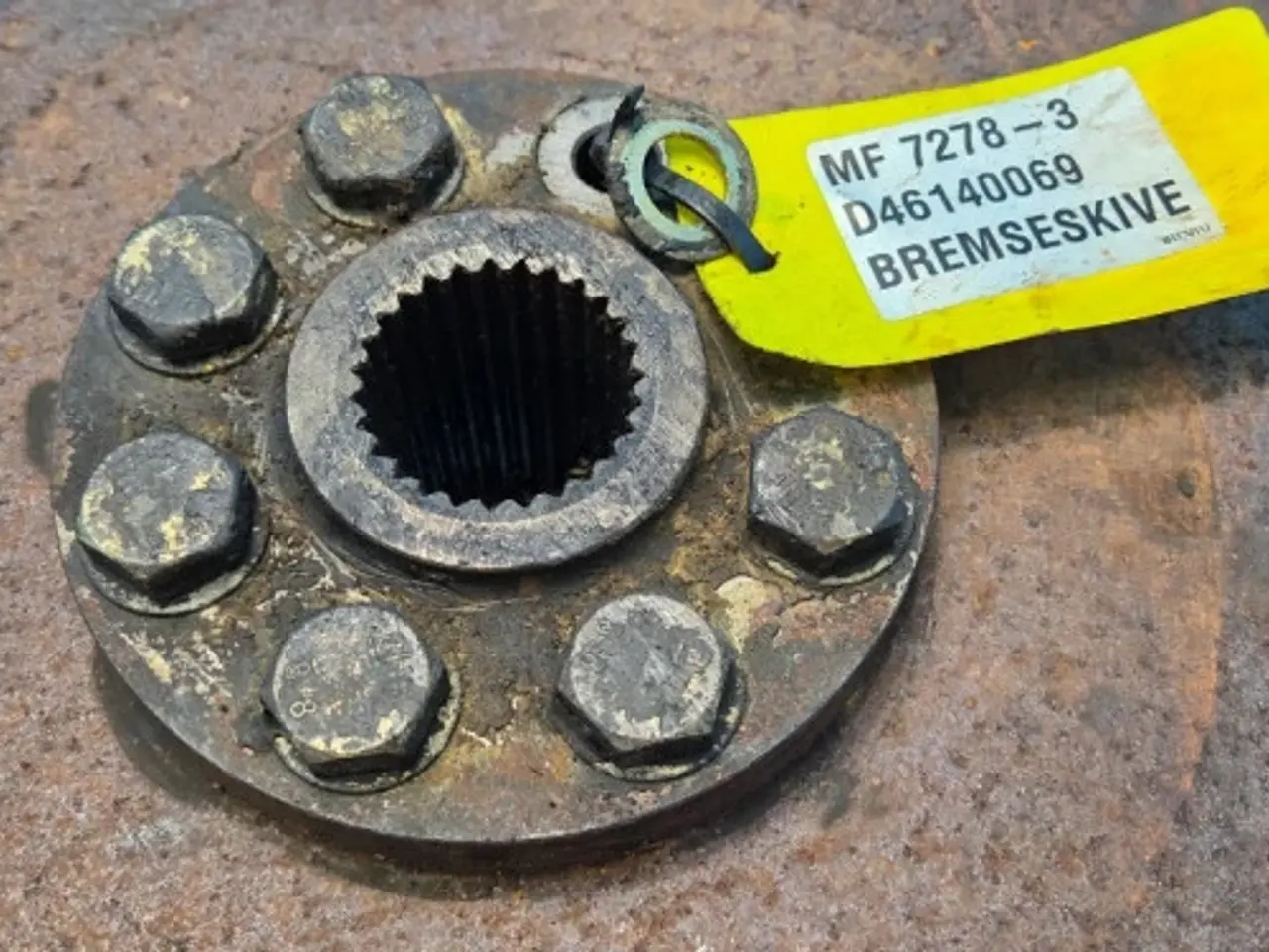 Billede 6 - Massey Ferguson 7278 Bremseskive 46140069