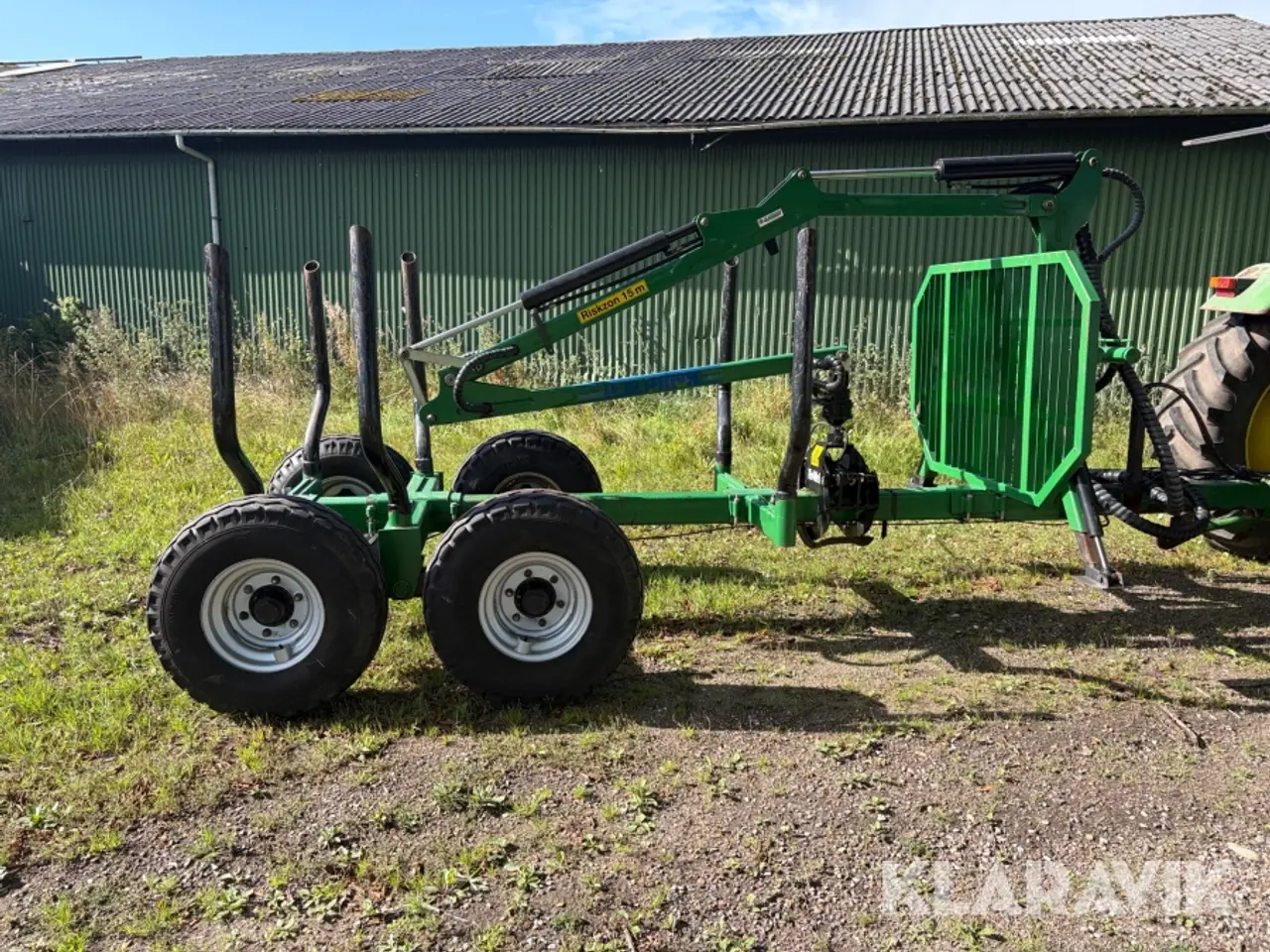 Billede 6 - Skovvogn Kellfri SV 6 med 4.7 meter kran