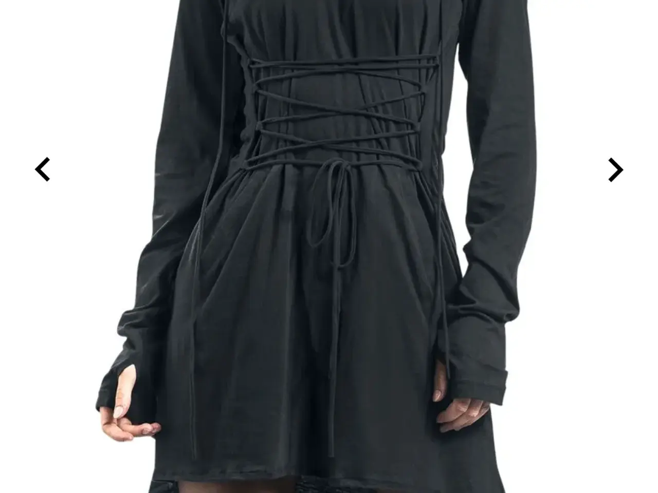 Billede 1 - Sweatshirt-kjole Gothicana