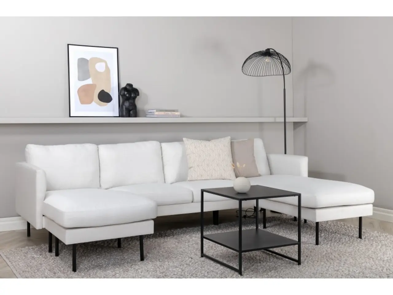 Billede 10 - Zoom U-Sofa -Lys Beige