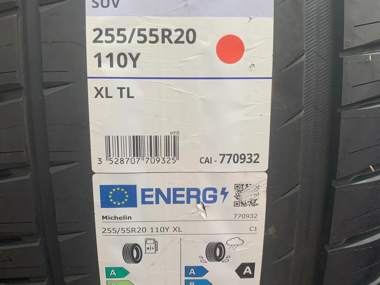 Billede 1 - Michelin Pilot Sport 4 sommerdæk 255/55R20