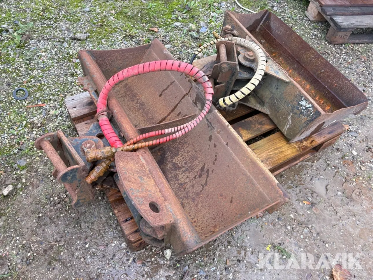 Billede 1 - Hydraulisk kipskovl 2styk JST/Vibco