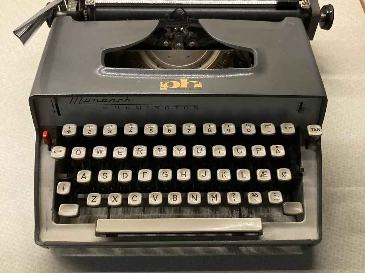 Billede 1 - Remington Monarch skrivemaskine 