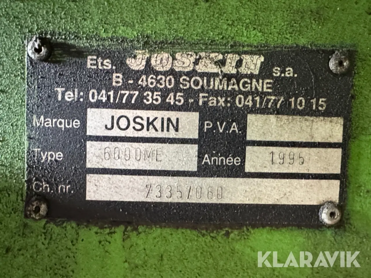 Billede 3 - Slamsuger Joskin 6000 ME
