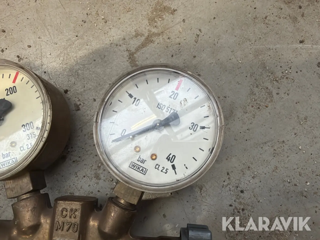Billede 4 - Trykmanometer til aircondition Hercules, 1 styk