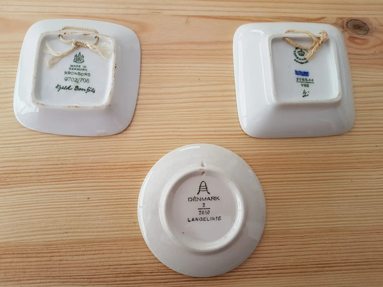 Billede 2 - Mini platter fra Royal Copenhagen m.m.